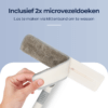 Incl. 2 microvezeldoeken