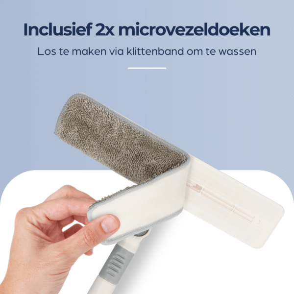 Incl. 2 microvezeldoeken